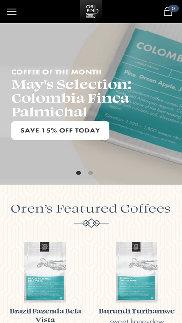 orenscoffee.com