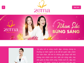 'zema.com.vn' screenshot