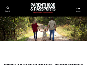 'parenthoodandpassports.com' screenshot