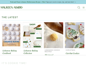 'maureenabood.com' screenshot