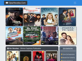 'ojearnovelas.com' screenshot