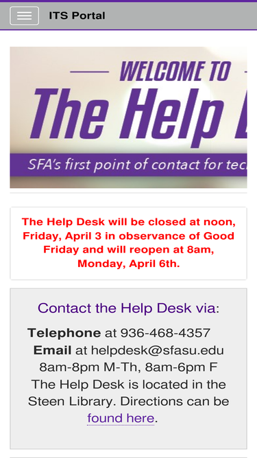 help.sfasu.edu