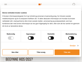 'akademiet.no' screenshot
