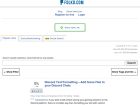 'folkd.com' screenshot