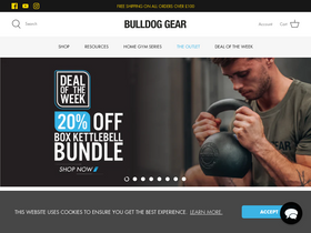 'bulldoggear.com' screenshot