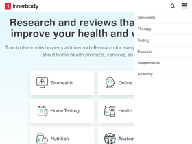 'innerbody.com' screenshot