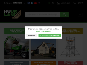 'huurland.be' screenshot
