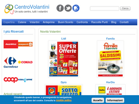 'centrovolantini.it' screenshot