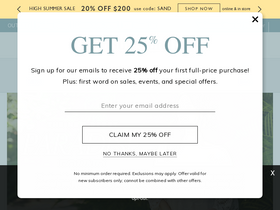 'softsurroundings.com' screenshot