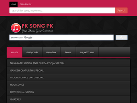 'pksongpk.com' screenshot