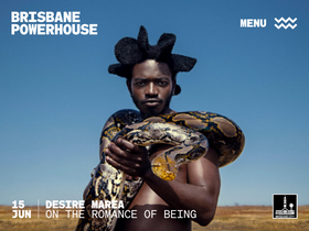 'brisbanepowerhouse.org' screenshot