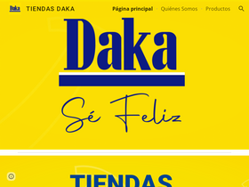 'tiendasdaka.com' screenshot