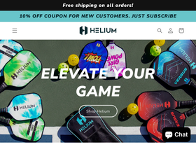 heliumusa.com homepage screenshot