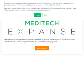 'meditech.com' screenshot