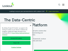 'lookout.com' screenshot