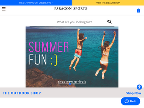 'paragonsports.com' screenshot