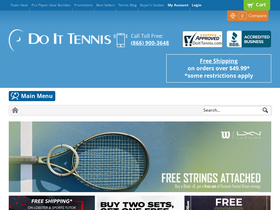 'doittennis.com' screenshot