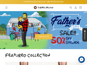 'turnedyellow.com' screenshot