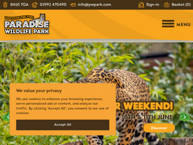 'pwpark.com' screenshot