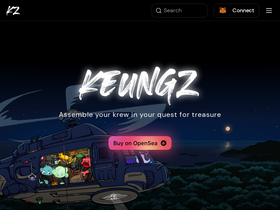 'keungz.com' screenshot