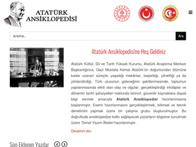 'ataturkansiklopedisi.gov.tr' screenshot