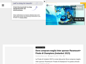 'eurocalcionews.com' screenshot