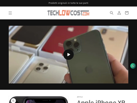 Techlowcost.com homepage screenshot