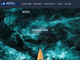 'restfilee.com' screenshot