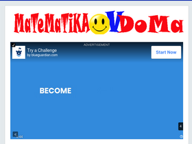 'matematika-doma.org' screenshot