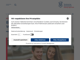 'thga.de' screenshot