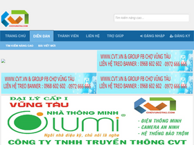 'cvt.vn' screenshot