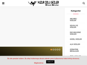 'huzurdolusozler.com' screenshot
