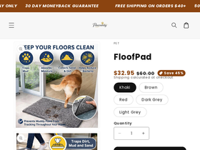 shop pawvervely website screenshot