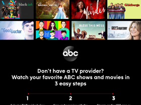 'abcinstantaccess.com' screenshot