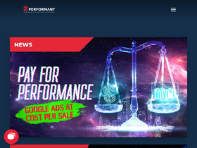'2performant.com' screenshot