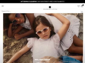 'childsplayclothing.com' screenshot