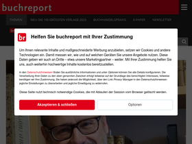 'buchreport.de' screenshot