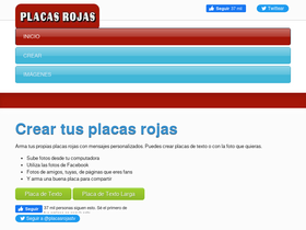 'placasrojas.tv' screenshot