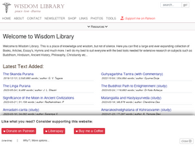 'wisdomlib.org' screenshot