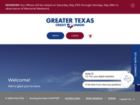 'gtfcu.org' screenshot