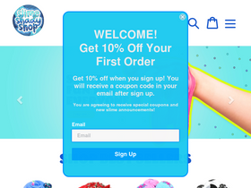 'slimeshadystore.com' screenshot