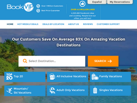 'bookvip.com' screenshot