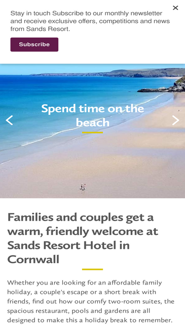 sandsresort.co.uk