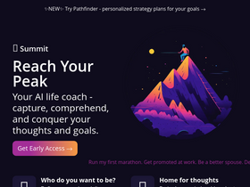 Pathfinder - Harness AI for tailored life strategies; evolve goals, boost productivity, enhance relationships.