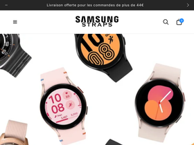 Samsung Strap homepage screenshot