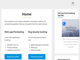 'thehackerish.com' screenshot