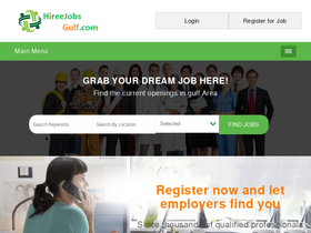 'hireejobsgulf.com' screenshot