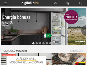 'digitalko.hu' screenshot