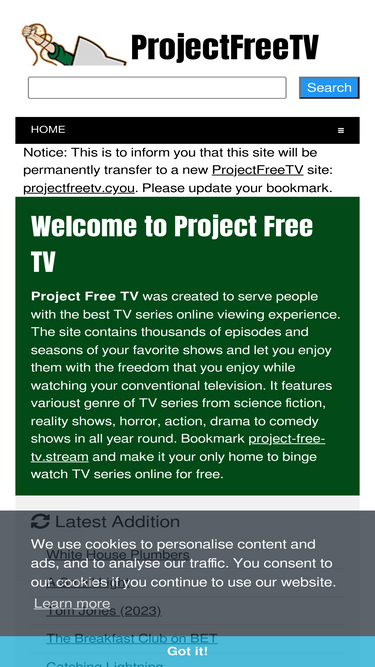 Project free tv discount online