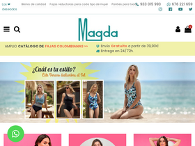 'corseteriamagda.com' screenshot